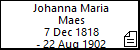 Johanna Maria Maes