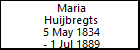 Maria Huijbregts