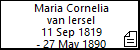 Maria Cornelia van Iersel