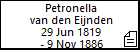 Petronella van den Eijnden