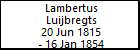Lambertus Luijbregts