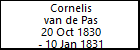 Cornelis van de Pas