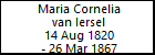 Maria Cornelia van Iersel