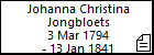 Johanna Christina Jongbloets