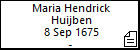 Maria Hendrick Huijben