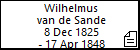 Wilhelmus van de Sande