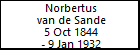 Norbertus van de Sande