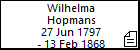 Wilhelma Hopmans