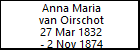 Anna Maria van Oirschot