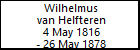 Wilhelmus van Helfteren