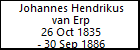 Johannes Hendrikus van Erp