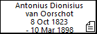 Antonius Dionisius van Oorschot