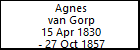 Agnes van Gorp