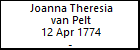 Joanna Theresia van Pelt