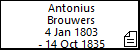 Antonius Brouwers