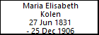 Maria Elisabeth Kolen