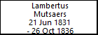 Lambertus Mutsaers