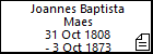 Joannes Baptista Maes