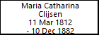 Maria Catharina Clijsen