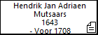 Hendrik Jan Adriaen Mutsaars