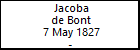 Jacoba de Bont