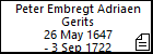 Peter Embregt Adriaen Gerits