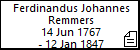 Ferdinandus Johannes Remmers