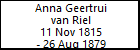 Anna Geertrui van Riel