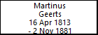 Martinus Geerts