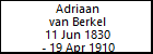 Adriaan van Berkel