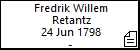 Fredrik Willem Retantz