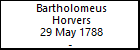 Bartholomeus Horvers