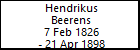 Hendrikus Beerens