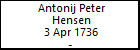 Antonij Peter Hensen