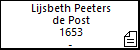 Lijsbeth Peeters de Post