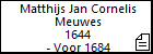 Matthijs Jan Cornelis Meuwes