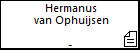 Hermanus van Ophuijsen