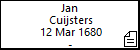 Jan  Cuijsters