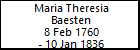 Maria Theresia Baesten