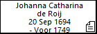 Johanna Catharina de Roij
