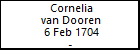 Cornelia van Dooren