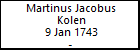 Martinus Jacobus Kolen