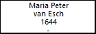 Maria Peter van Esch