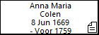 Anna Maria Colen