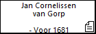 Jan Cornelissen van Gorp