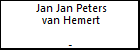 Jan Jan Peters van Hemert