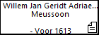 Willem Jan Geridt Adriaen Geridt Meussoon