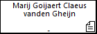 Marij Goijaert Claeus vanden Gheijn