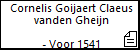 Cornelis Goijaert Claeus vanden Gheijn