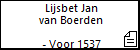 Lijsbet Jan van Boerden